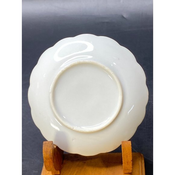 Vtg Miniature Demitasse Texas Star Souvenir Tea Cup & Saucer w/Stand Japan - Picture 7 of 12